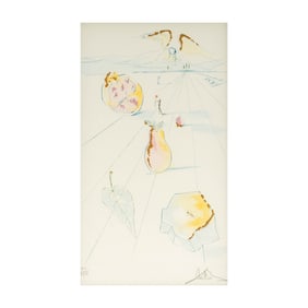 Salvador Dali, 1904-1989, The Fruits of the Valley