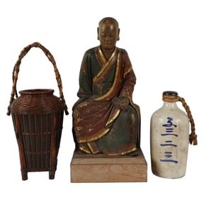 A Group of Asian Decorative Items