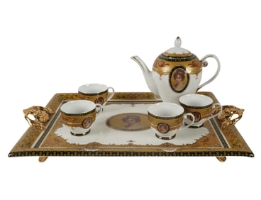 A Porcelain Tea Service