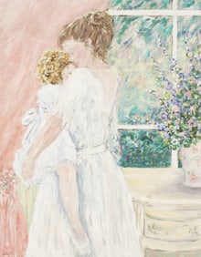 Devon Barkely, 20th/21st Century, Mother and Daughter