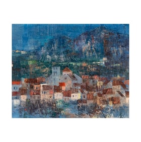 Lancelot Ney, 1900-1965, Untitled (Town Scene)