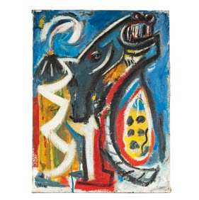 Late 20th Century: Untitled (Abstract)