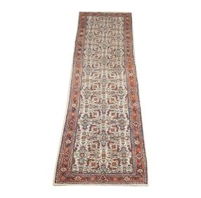 A Persian Style Runner Rug 2'4" x 8"5"
