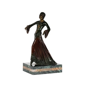 After Demetre H. Chiparus (1886 - 1947): Female Figure
