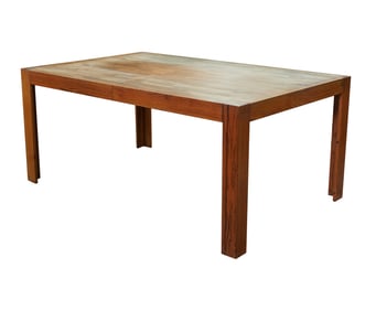 A Mid-Century Oak Dining Table