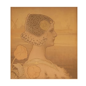 Paul Berthon, 1872-1909, Queen Wilhelmina