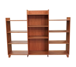 A Danish Modern Teak Room Divider / Bookcase