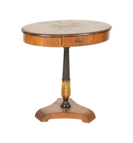 An Empire-Style Lamp Table