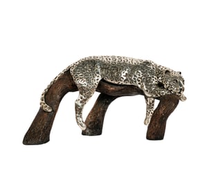 Ricardo del Rio for D'Argenta: Leopard On A Branch