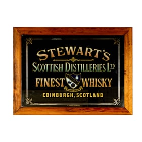 A Scottish Pub Mirror