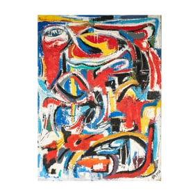 Late 20th Century: Untitled (Abstract)