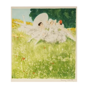 Louis Icart, 1888-1950, Summer Dreams