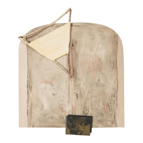 Norman Schwab, B. 1943, Mixed Media on Canvas
