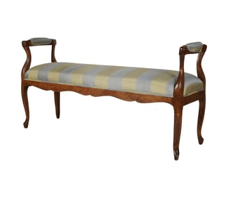A Minton-Spidell French Provincial-Style Bench