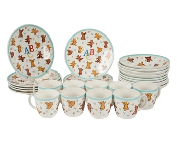 A Tiffany and Co. Porcelain Children's Service
