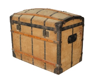 An Antique Steamer Trunk