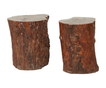 Two Root Wood Tables