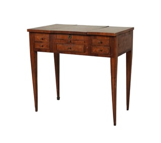 A French Parquetry Vanity Table