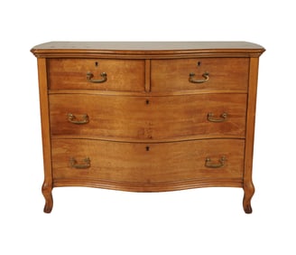A Birdseye Maple Chest of Drawers