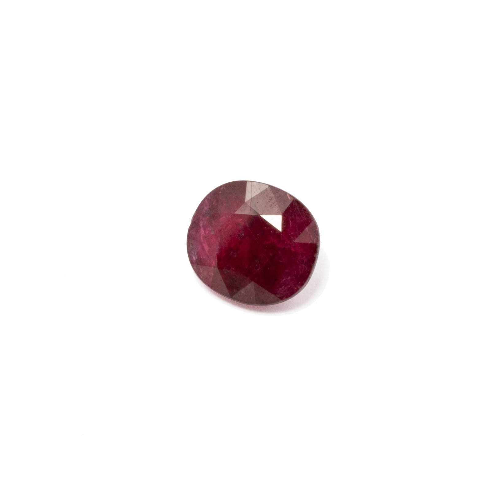 One Loose Natural Ruby: no indications of heating, weighing 12.60 carats, origin unknown; with GIA report # 2235444405;