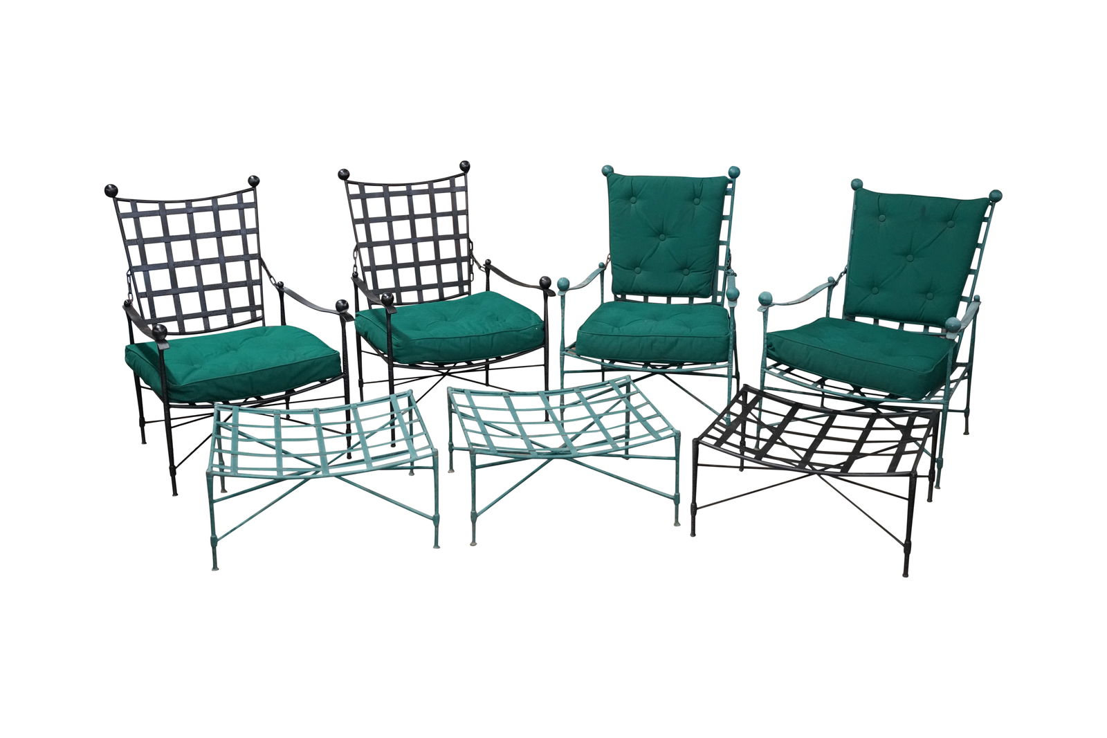 A Set of Saltarini Iron Patio Furniture (1 of 14)
