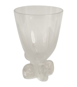 A Lalique Ormonde Glass Vase