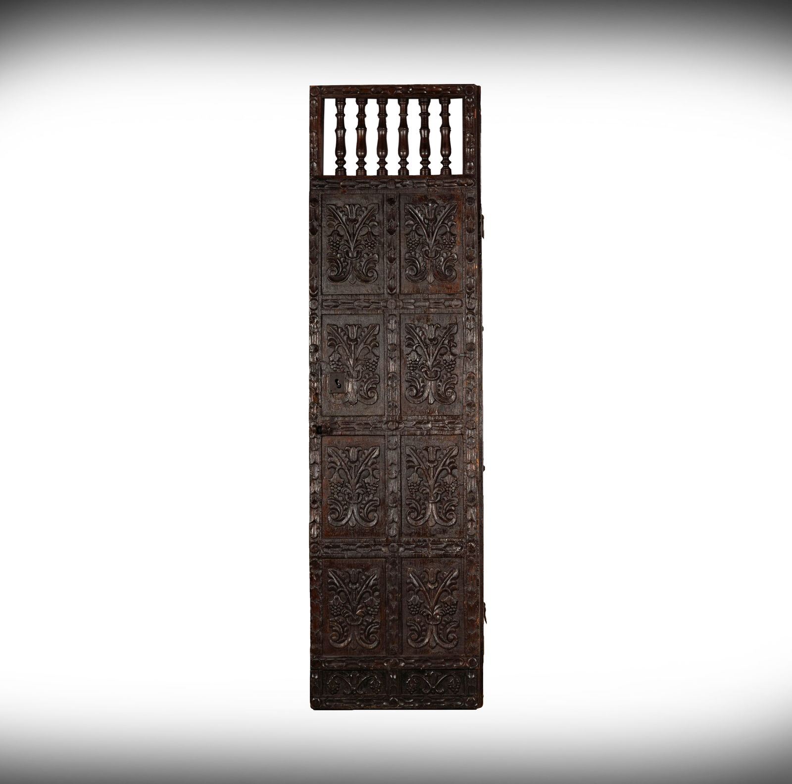 An Antique Spanish Carved Wood Door Panel (1 of 12)