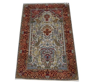 A Persian Mat 4'5" x 2'9"