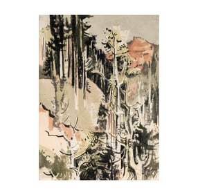 Milford Zornes, 1908-2008, Utah Patterns