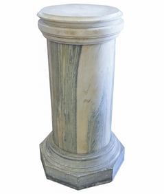 A Stone Columnar Pedestal