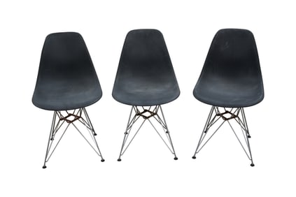 Charles and Ray Eames: Three Eiffel Tower Chairs