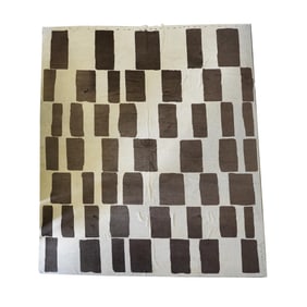 A Carini Lang Coco Drum Room-Size Rug 25'10" x 19'6"