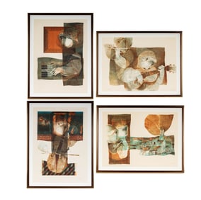 Alvar Sunol Munoz-Ramos, B. 1935, Four Works