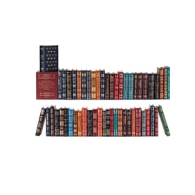 A Group of Easton Press Leather-Bound Books