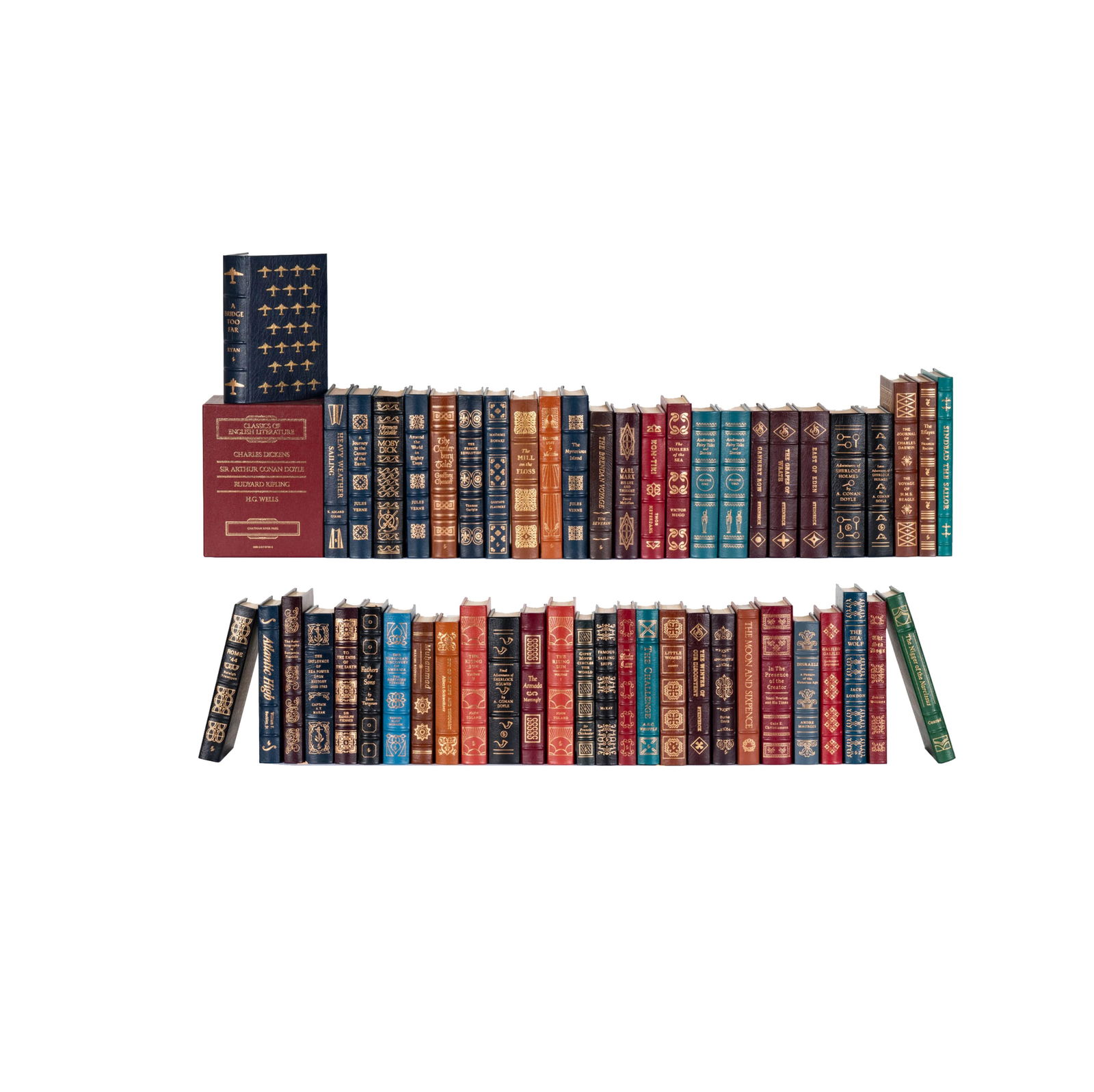 A Group of Easton Press Leather-Bound Books (1 of 18)