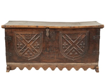 An Antique Continental Blanket Chest
