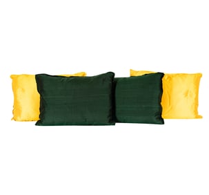 Four Rectangular Throw Pillows