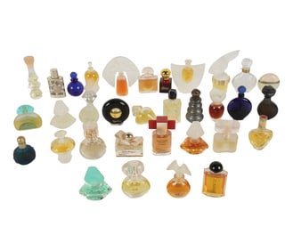 A Group of Miniature Perfume Bottles