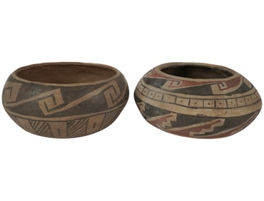 Two American Indian Pottery Bowls