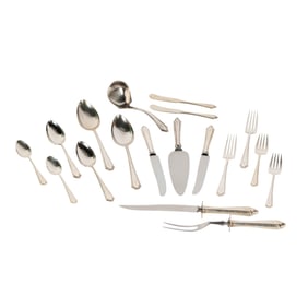An American Sterling Flatware Service for Eight