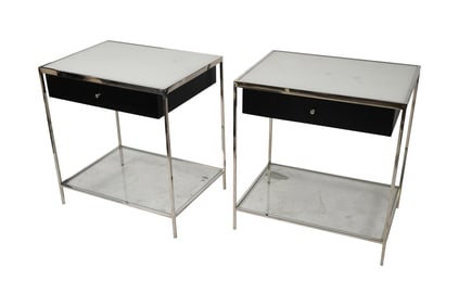 A Pair of Mitchell Gold - Bob Williams Nightstands
