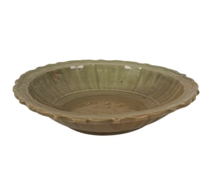 A Chinese Celadon-Glazed Bowl