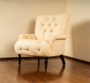 A Custom-Upholstered Armchair