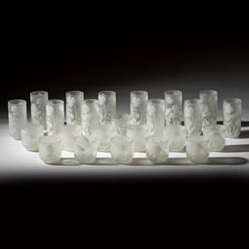 A Set of Glass Drinkware