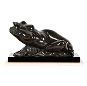 Nancy Mishkin, 20th/21st Century, Reclining Nude Figure
