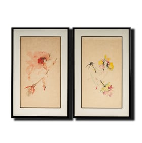Leonor Fini, 1908-1996, Two Works