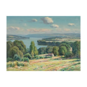 Frank A. Barney, 1862-1954, Untitled (Lake Landscape)
