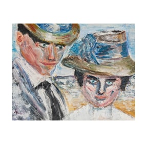 John Rosen, 20th Century, Untitled (Man and Woman)