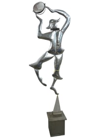 Suzanne Pascal, 1914 - 2021, Clown with Mirror