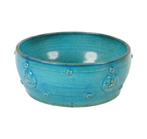 A Chinese Turquoise-Glazed Censer